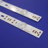 Светодиодная линейка с линзами 3030 12led 12Вт 12v 6500K (95см)
