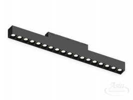 Светильник Wellington TR48 Smart Дарклайн, 3000-6000 К, черный