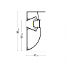 Профиль Flexy LED 02 (ПФ-0042) двухуровневый с подсветкой (2м) Профиль Flexy LED 02 (ПФ-0042) двухуровневый с подсветкой (2м)